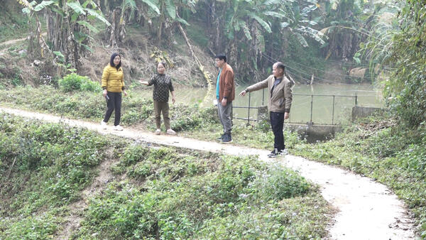 LÃNH ĐẠO ĐẢNG ỦY, UBND XÃ VĂN LÃNG KIỂM TRA CÁC TUYẾN ĐƯỜNG GIAO THÔNG TRÊN ĐỊA BÀN