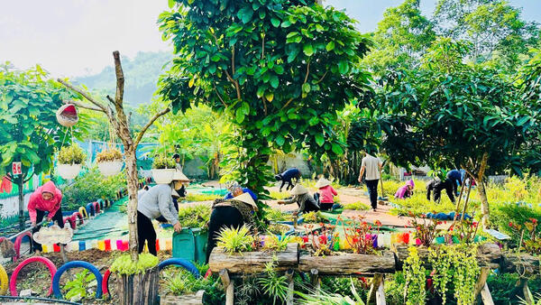 CÁC ĐƠN VỊ TRƯỜNG HỌC TRÊN ĐỊA BÀN XÃ VĂN LÃNG TỔ CHỨC LAO ĐỘNG VỆ SINH TRƯỜNG, LỚP CHUẨN BỊ ĐÓN NĂM HỌC MỚI 2025-2026