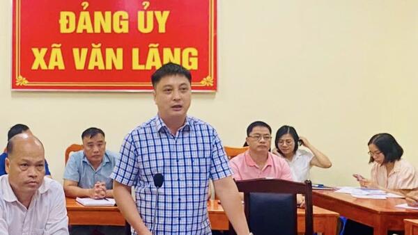 ĐẢNG ỦY XÃ VĂN LÃNG TỔ CHỨC HỘI NGHỊ TẬP HUẤN CÔNG TÁC BẢO VỆ BÍ MẬT NHÀ NƯỚC TRÊN ĐỊA BÀN XÃ NĂM 2025