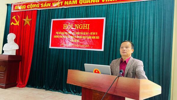 XÃ VĂN LÃNG TỔ CHỨC HỘI NGHỊ PHỔ BIẾN GIÁO DỤC PHÁP LUẬT THUỘC TIỂU DỰ ÁN 1-DỰ ÁN 10 CHƯƠNG TRÌNH MTQG PHÁT TRIỂN KINH TẾ - XÃ HỘI VÙNG ĐB DTTS&MN NĂM 2025