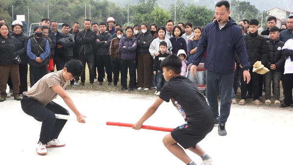 XÃ VĂN LÃNG TỔ CHỨC CÁC MÔN THI TRONG KHUÔN KHỔ ĐẠI HỘI THỂ DỤC THỂ THAO