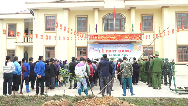 XÃ VĂN LÃNG TỔ CHỨC TẾT TRỒNG CÂY ĐỜI ĐỜI NHỚ ƠN BÁC HỒ XUÂN BÍNH NGỌ NĂM 2026