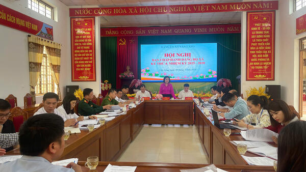 HỘI NGHỊ BAN CHẤP HÀNH ĐẢNG BỘ XÃ VĂN LÃNG KỲ THỨ 4, NHIỆM KỲ 2025-2030
