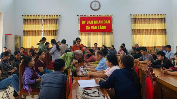 XÃ VĂN LÃNG CHI TRẢ TIỀN HỖ TRỢ ĐỢT 2 THIỆT HẠI DO CƠN BÃO SỐ 11 (MAT MO) NĂM 2025