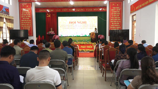 XÃ VĂN LÃNG TỔ CHỨC HỘI NGHỊ TRIỂN KHAI THỰC HIỆN CÁC NGHỊ QUYẾT, KẾ HOẠCH VỀ PHÁT TRIỂN NÔNG NGHIỆP VÀ CHÍNH SÁCH HỖ TRỢ ĐẦU TƯ VÀO NÔNG NGHIỆP TRÊN ĐỊA BÀN