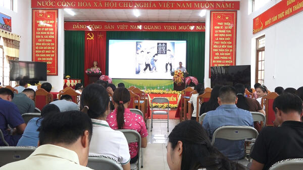 HỘI NÔNG DÂN XÃ VĂN LÃNG TỔ CHỨC HỘI NGHỊ TUYÊN TRUYỀN, PHỔ BIẾN PHÁP LUẬT NĂM 2026