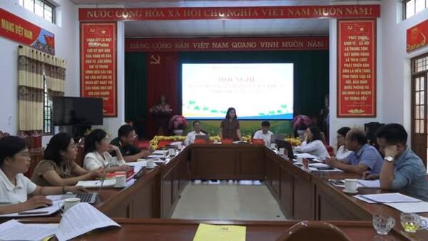 HỌP BAN THƯỜNG VỤ ĐẢNG ỦY XÃ VĂN LÃNG (HỌP KỲ THỨ 22) NHIỆM KỲ 2025-2030