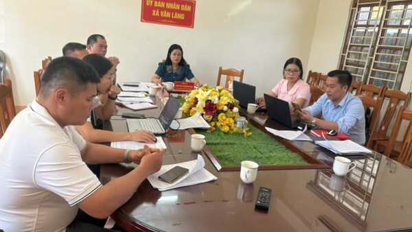 XÃ VĂN LÃNG DỰ HỘI NGHỊ TRỰC TUYẾN GIAO BAN CÔNG TÁC NỘI CHÍNH 9 THÁNG ĐẦU NĂM 2026