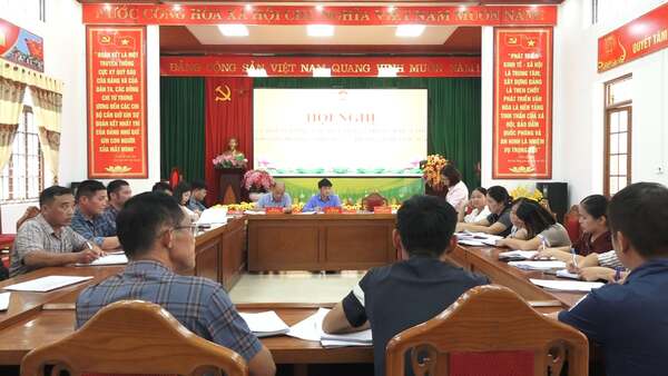 ỦY BAN MTTQ VIỆT NAM XÃ VĂN LÃNG GIAO BAN CÔNG TÁC 9 THÁNG ĐẦU NĂM 2026