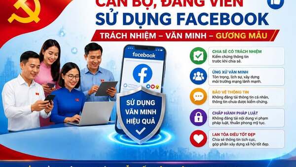 ĐẢNG VIÊN DÙNG FACEBOOK: 5 ĐIỀU ĐỪNG CHỦ QUAN!